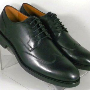 Johnston & Murphy 203911 MS50 Men's Shoes Size 9 M Black Leather Lace Up